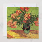 Still Life Vase mit Oleanders und Books, Van Gogh (Rückseite)
