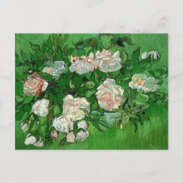 Still Life - Vase mit Roses Vincent van Gogh Postkarte