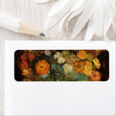 Still Life Vase mit Zinnias von Vincent van Gogh (Insitu)