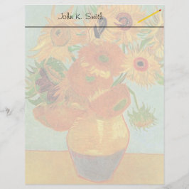 Still Life Vase mit zwölf Sonnenblumen von Van Gog