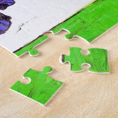 Still Life Vase Violet Irises Van Gogh Fine Art Puzzle (Seite)