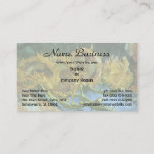 Still Life Vier Sonnenblume schneiden von Vincent Visitenkarte (Vorderseite)