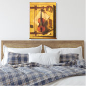 Still Life Violin and Music von William Harnett Leinwanddruck (Insitu (Schlafzimmer))