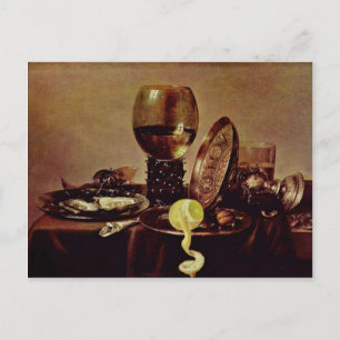Still Life., von Heda, Willem Claesz. Postkarte