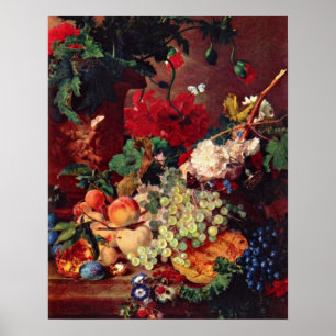 Still Life von Jan van Huysum Poster