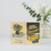 Still Life von Vincent Van Gogh Postkarte (Stehend Vorderseite)