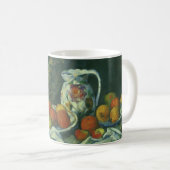 Still Life, Vorhang und Pitcher von Paul Cezanne Kaffeetasse (VorderseiteRechts)
