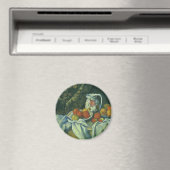 Still Life, Vorhang und Pitcher von Paul Cezanne Magnet (In Situ (Geschirrspüler))