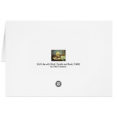 Still Life w Skull, Candle, Book by Paul Cezanne (Rückseite Horizontal)