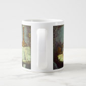 Still Life w Skull, Candle, Book by Paul Cezanne Jumbo-Tasse (Rückseite)