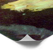 Still Life w Skull, Candle, Book by Paul Cezanne Poster (Ecke)