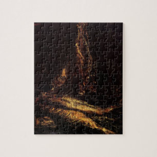 Still Life with Bloaters by Vincent van Gogh Puzzle
