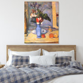 Still Life with Blue Vase von Paul Cezanne Leinwanddruck (Insitu (Schlafzimmer))