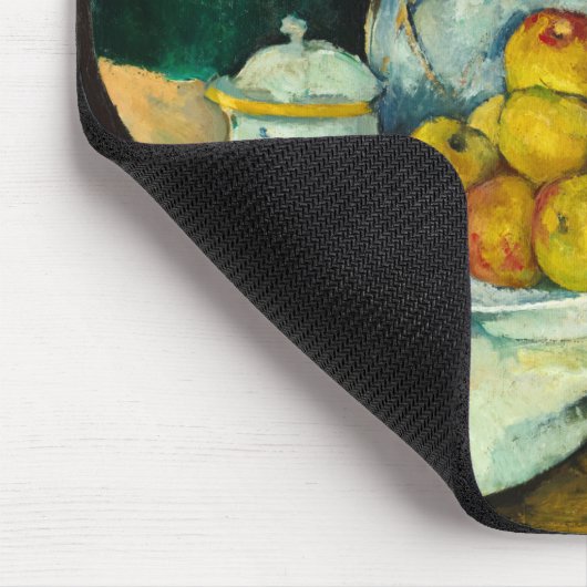 Still Life with Commode, 1887-1888 by Paul Cezanne Mousepad (Ecke)