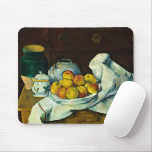 Still Life with Commode, 1887-1888 by Paul Cezanne Mousepad