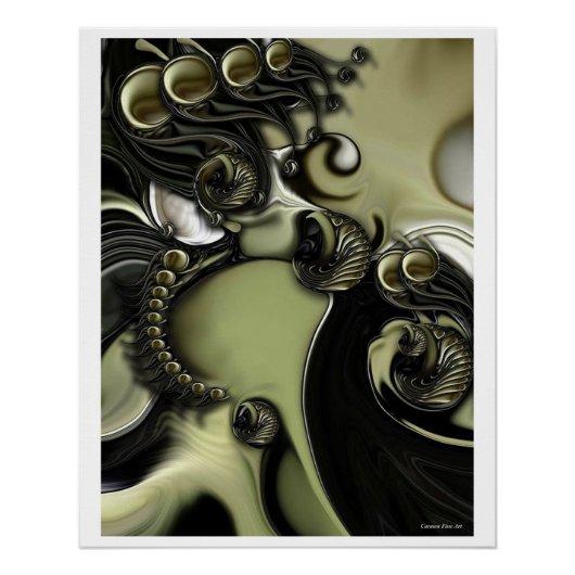 "Still Life with Confused Movement", Glossy Poster (Vorderseite)