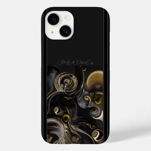 "Still Life with Darkned Energy", iPhone 14 Case (Rückseite)