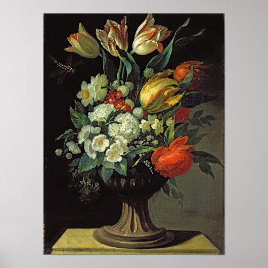 Still Life with Flowers, 1764 Poster (Vorne)