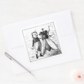 "Still Life with Fly" Square Sticker Set (Umschlag)