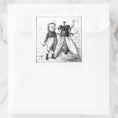 "Still Life with Fly" Square Sticker Set (Tasche)