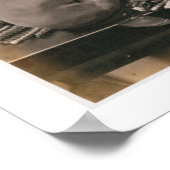 Still Life with Fruit, 1860 (sepia Foto) Poster (Ecke)