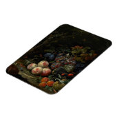 Still Life with Fruit, Foliage and Insects, c.1669 Magnet (Linke Seite)