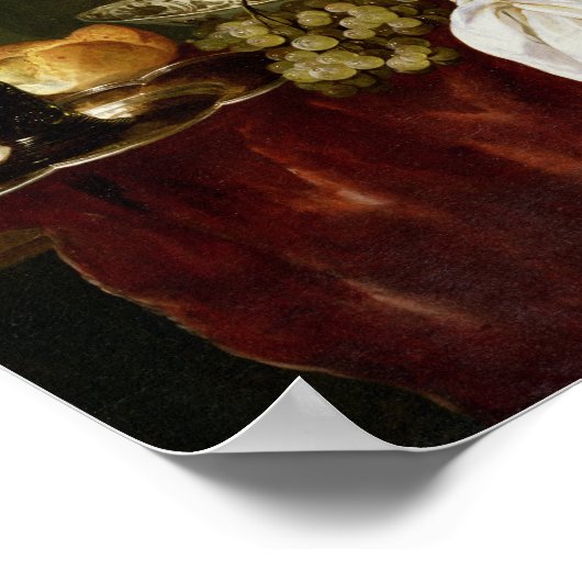 Still Life with lobster Poster (Ecke)