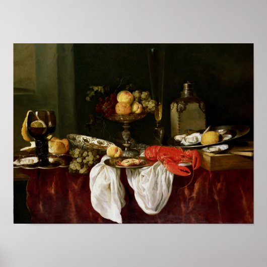 Still Life with lobster Poster (Vorne)