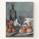 Still Life with Onions, OIl Painting, Paul Cezanne Notizblock (Rückseite)