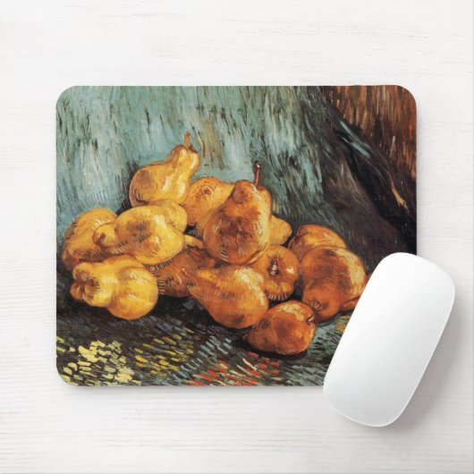 Still Life with Quince Pears by Vincent van Gogh Mousepad (Mit Mouse)