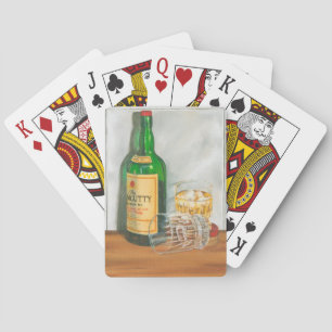 Still Life with Scotch by Jennifer Goldberger Spielkarten