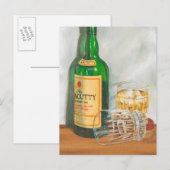 Still Life with Scotch von Jennifer Goldberger Postkarte (Vorne/Hinten)