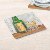 Still Life with Scotch von Jennifer Goldberger Rechteckiger Pappuntersetzer (angewinkelt)