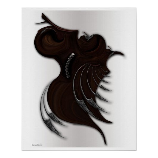 "Still Life with Silent Movement", Glossy Poster (Vorderseite)