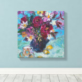 Still Life with Tea Cup 2013 Leinwanddruck (Insitu (Holzboden))