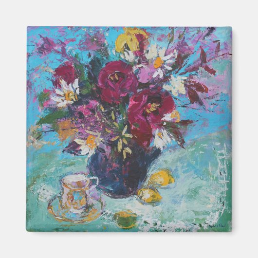 Still Life with Tea Cup 2013 Magnet (Vorne)