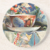Still Life with Tee Cup by Samuel Colman Getränkeuntersetzer (Vorne)