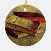 Still Life with Three Books by Vincent van Gogh Keramik Ornament (Vorne)