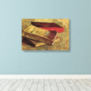 Still Life with Three Books by Vincent van Gogh Leinwanddruck