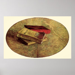 Still Life with Three Books by Vincent van Gogh Poster