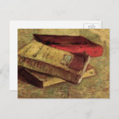 Still Life with Three Books by Vincent van Gogh Postkarte (Vorne/Hinten)