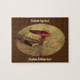 Still Life with Three Books by Vincent van Gogh Puzzle