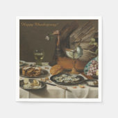 "Still Life with Turkey Pie"-Papierservietten Serviette (Vorderseite)