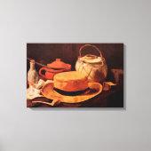 Still Life Yellow Straw Hat von Vincent van Gogh Leinwanddruck (Vorderseite)