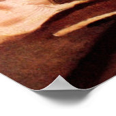 Still Life Yellow Straw Hat von Vincent van Gogh Poster (Ecke)