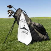 Still Looking For This Shot Custom Name Art Golfhandtuch (Gras)