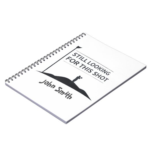 Still Looking For This Shot Custom Name Art Notizblock (Linke Seite)