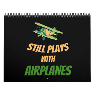 Still plays with airplanes kalender