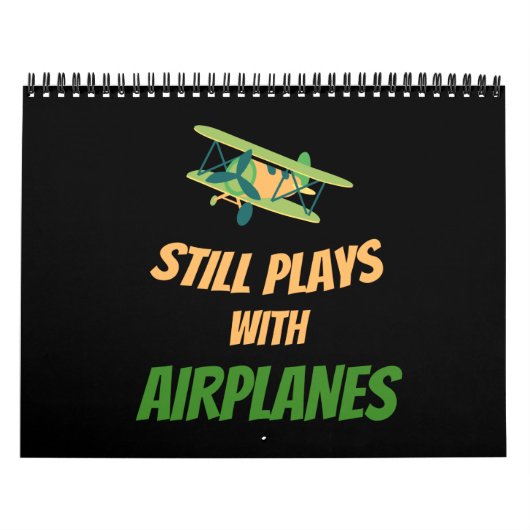 Still plays with airplanes kalender (Titelbild)