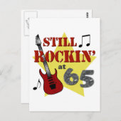 Still Rockin' mit 65 Postkarte (Vorne/Hinten)